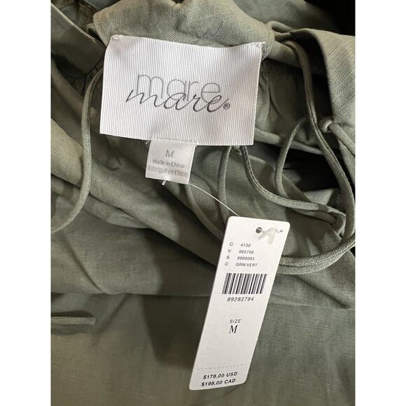 Anthropologie Mare Mare Oversized Dress Size Medium Green - Picture 8 of 10